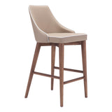 ZUO Moor Counter Stool Beige
