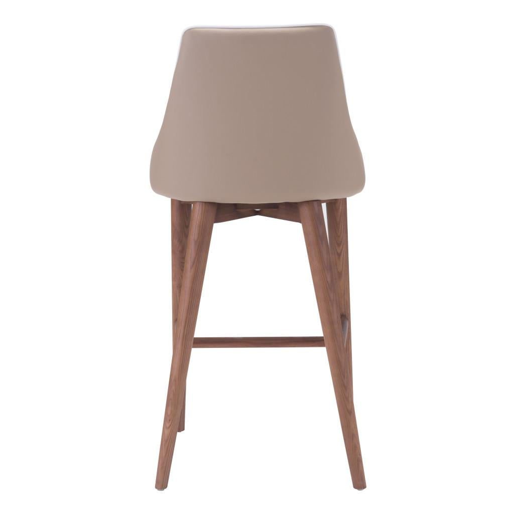 ZUO Moor Counter Stool Beige