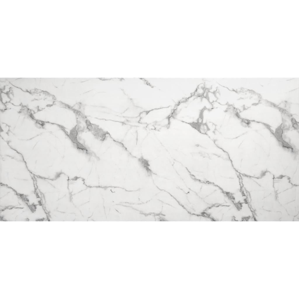 ZUO Atlas Dining Table White & Silver