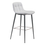ZUO Tangiers Barstool (Set of 2) White