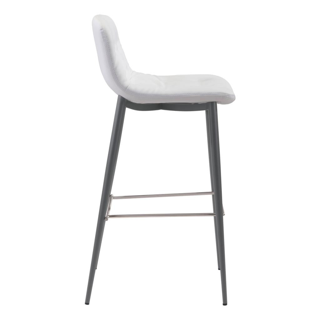 ZUO Tangiers Barstool (Set of 2) White