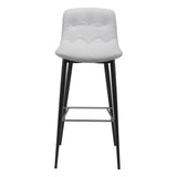 ZUO Tangiers Barstool (Set of 2) White