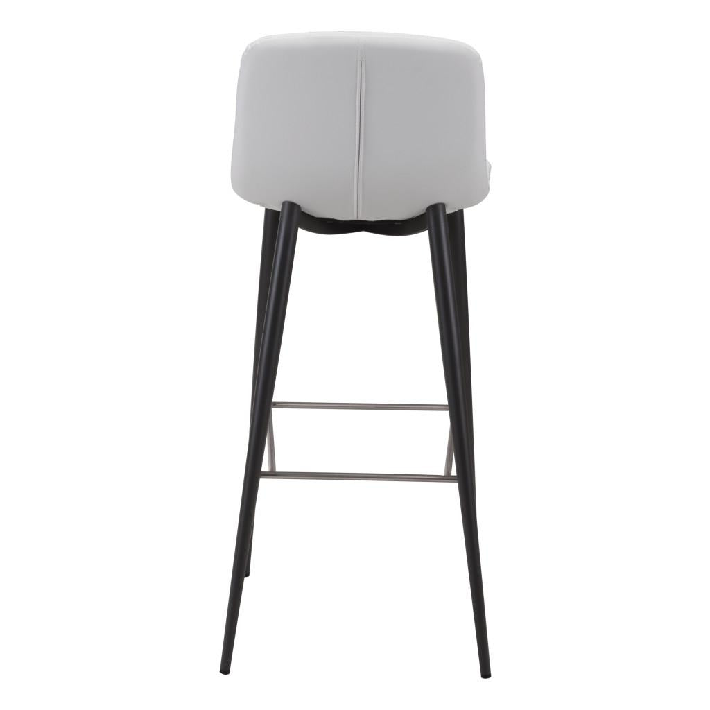 ZUO Tangiers Barstool (Set of 2) White