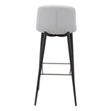 ZUO Tangiers Barstool (Set of 2) White