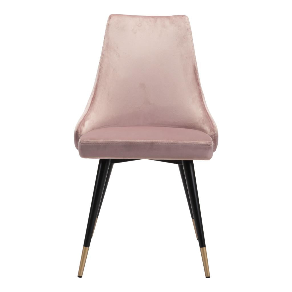 ZUO Piccolo Dining Chair (Set of 2) Pink