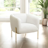 ZUO Micaela Armchair Ivory