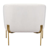 ZUO Micaela Armchair Ivory