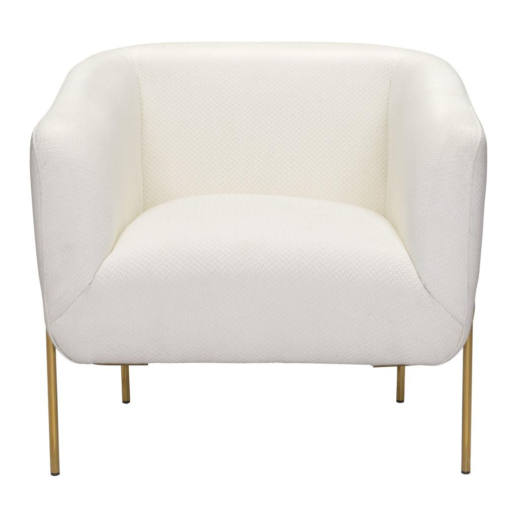 ZUO Micaela Armchair Ivory