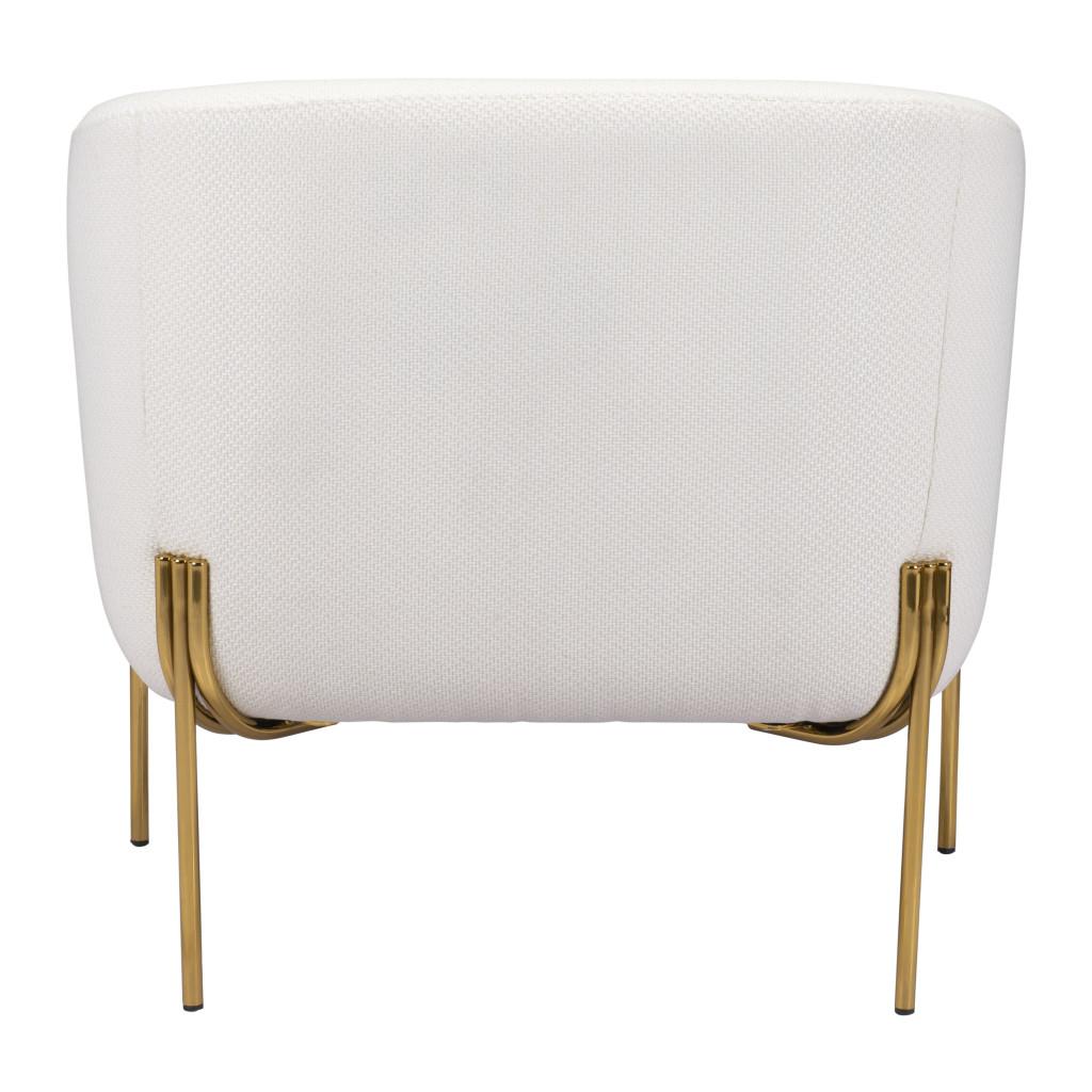 ZUO Micaela Armchair Ivory