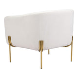 ZUO Micaela Armchair Ivory