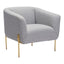 ZUO Micaela Armchair Gray