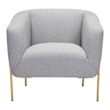 ZUO Micaela Armchair Gray