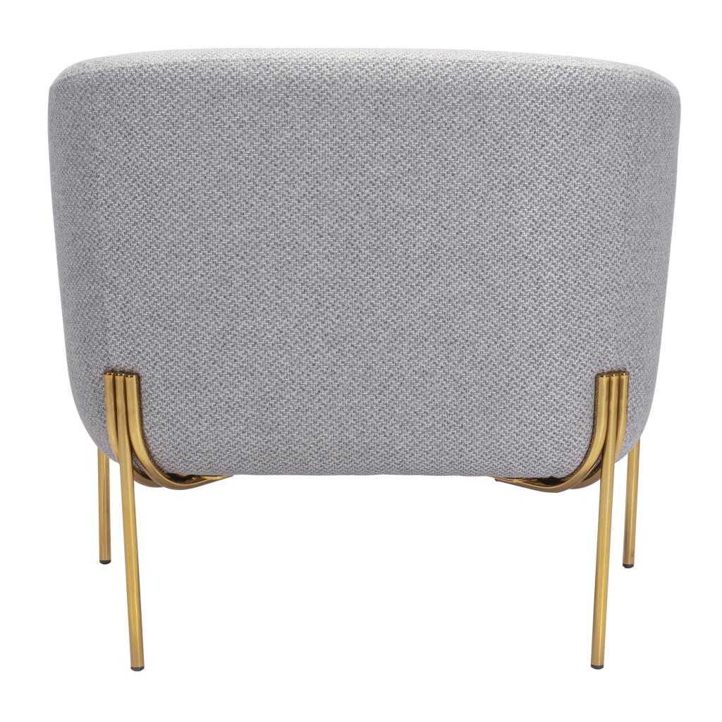 ZUO Micaela Armchair Gray