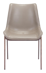 ZUO Magnus Dining Chair (Set of 2) Brown & Walnut