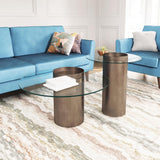 ZUO Emi End Table Antique Bronze