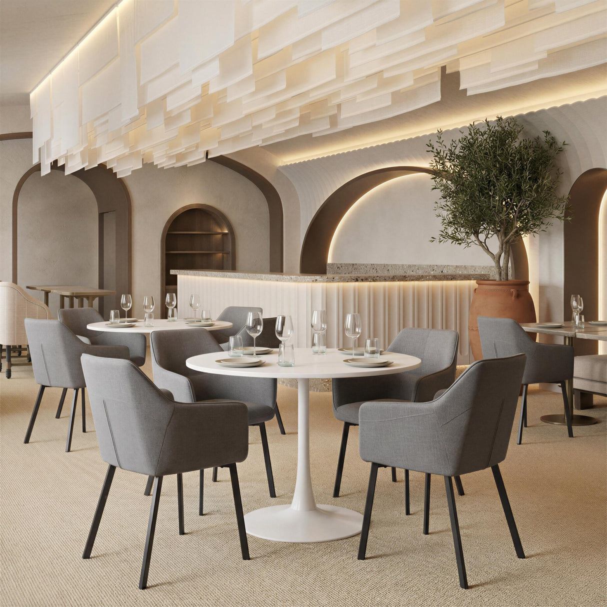 ZUO Opus Dining Table White