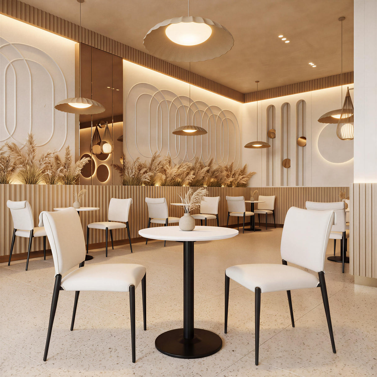 ZUO Alto Bistro Table White & Black
