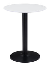 ZUO Alto Bistro Table White & Black