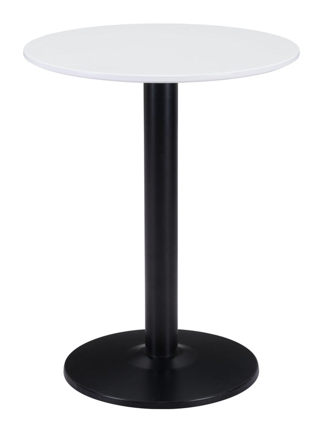 ZUO Alto Bistro Table White & Black