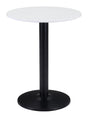 ZUO Alto Bistro Table White & Black