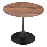 ZUO Opus Dining Table Brown & Black
