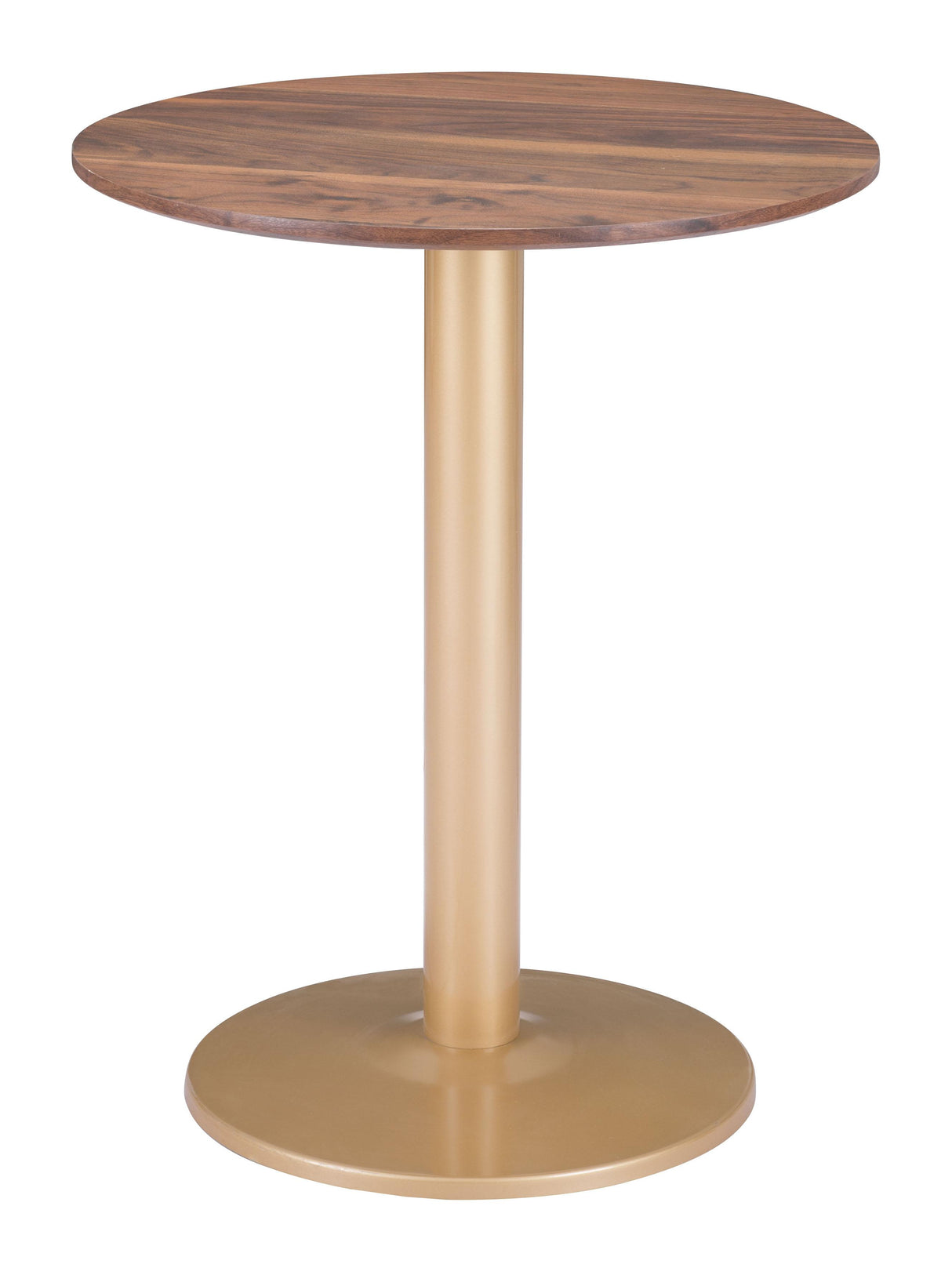 ZUO Alto Bistro Table Brown & Gold