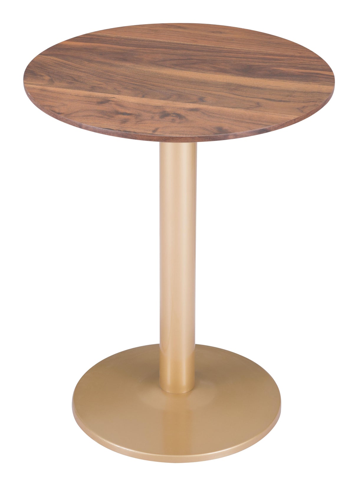 ZUO Alto Bistro Table Brown & Gold