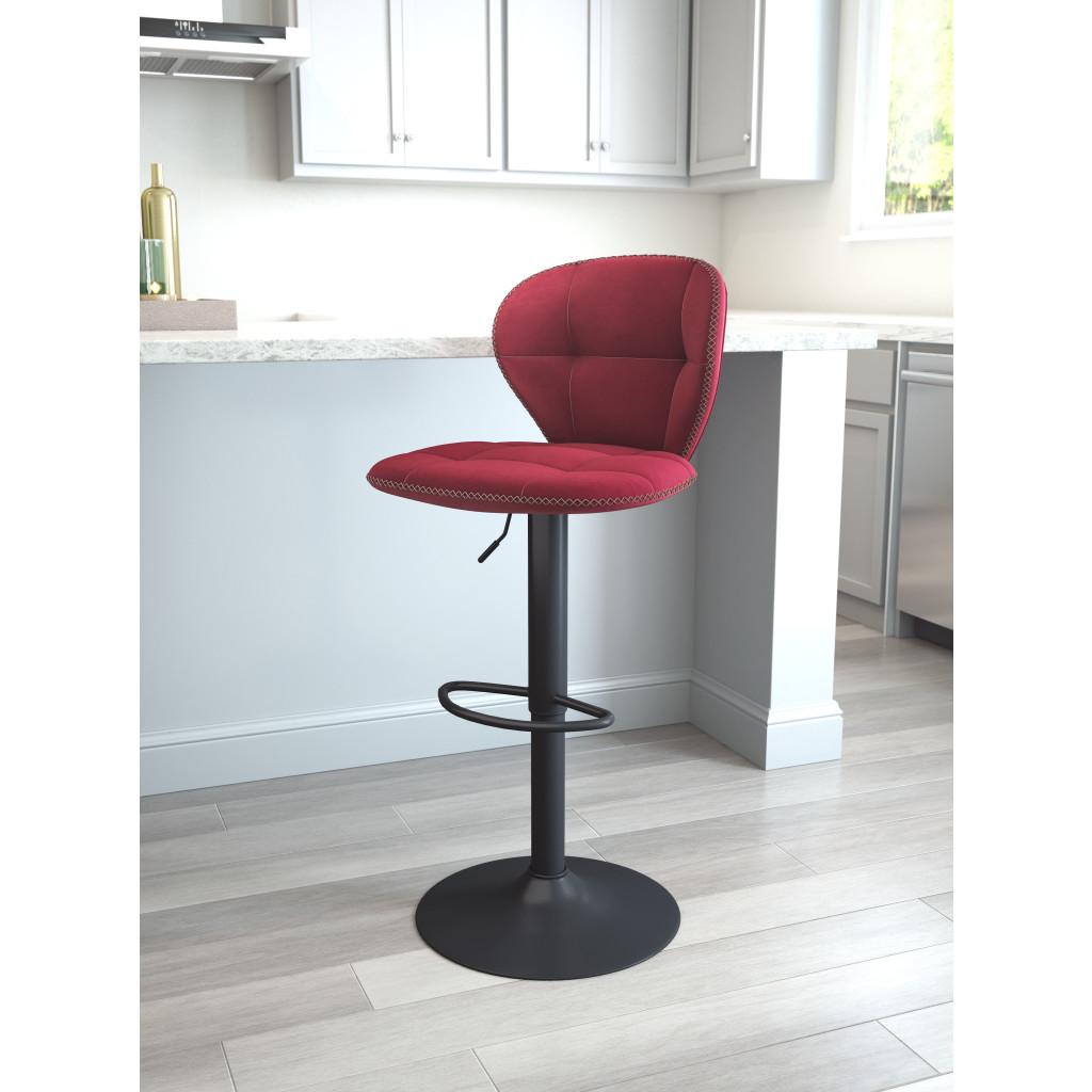 ZUO Salem Barstool Red