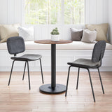 ZUO Alto Bistro Table Brown & Black