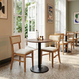 ZUO Alto Bistro Table Brown & Black