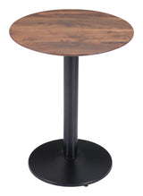 ZUO Alto Bistro Table Brown & Black