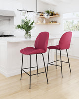 ZUO Miles Counter Stool Red
