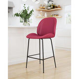 ZUO Miles Counter Stool Red