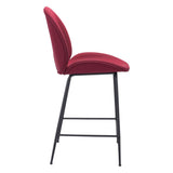ZUO Miles Counter Stool Red