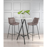ZUO Byron Barstool Brown
