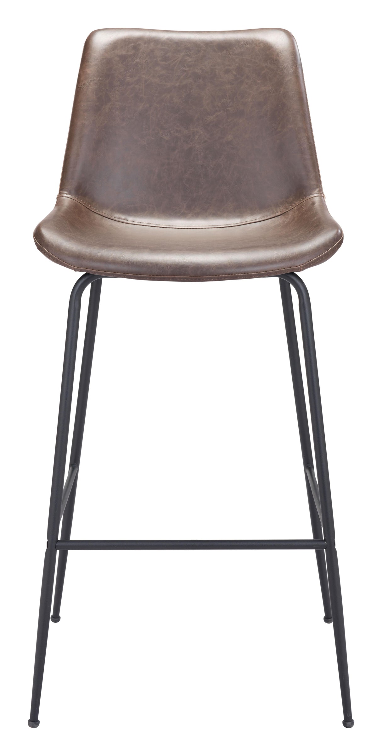 ZUO Byron Barstool Brown