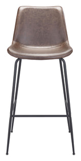 ZUO Byron Barstool Brown