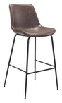 ZUO Byron Barstool Brown