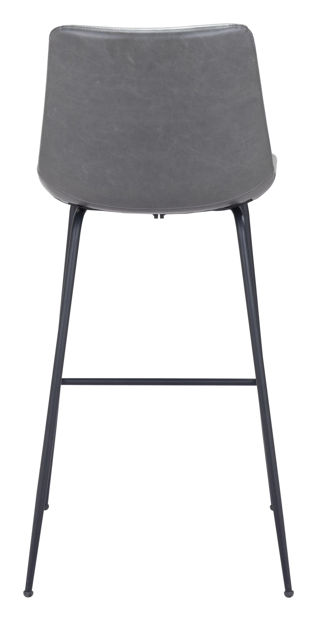 ZUO Byron Barstool Gray