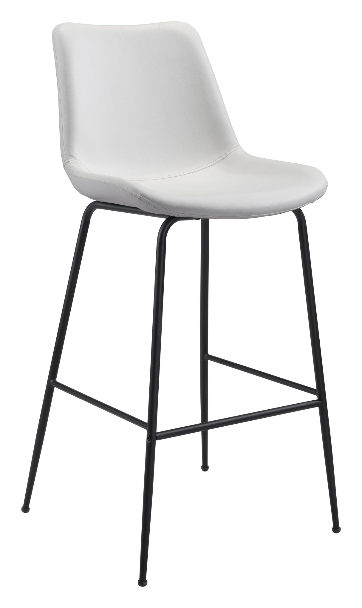 ZUO Byron Barstool White