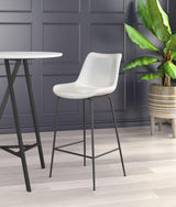 ZUO Byron Barstool White