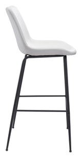 ZUO Byron Barstool White