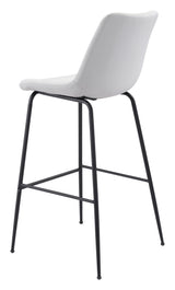ZUO Byron Barstool White