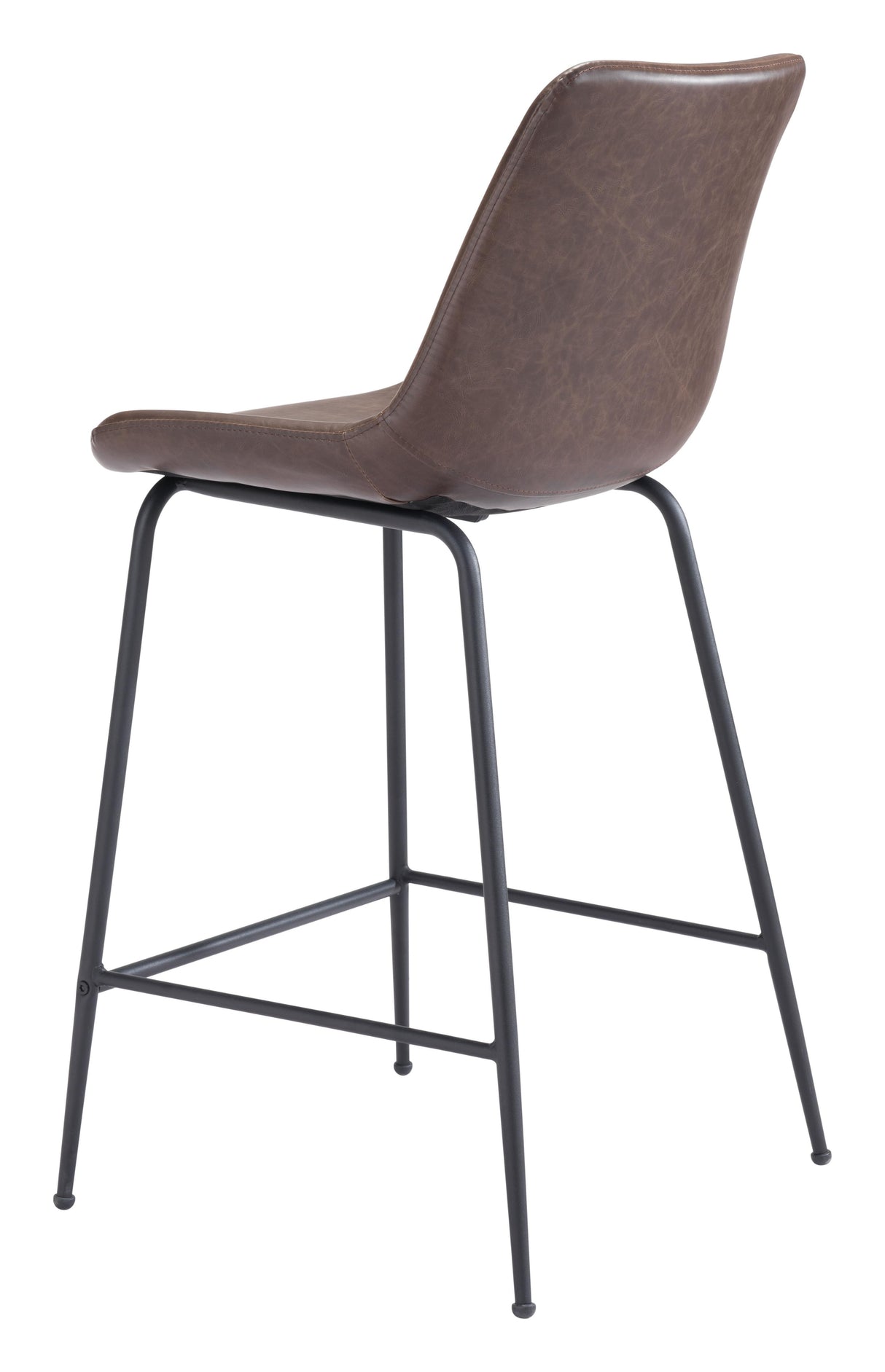 ZUO Byron Counter Stool Brown