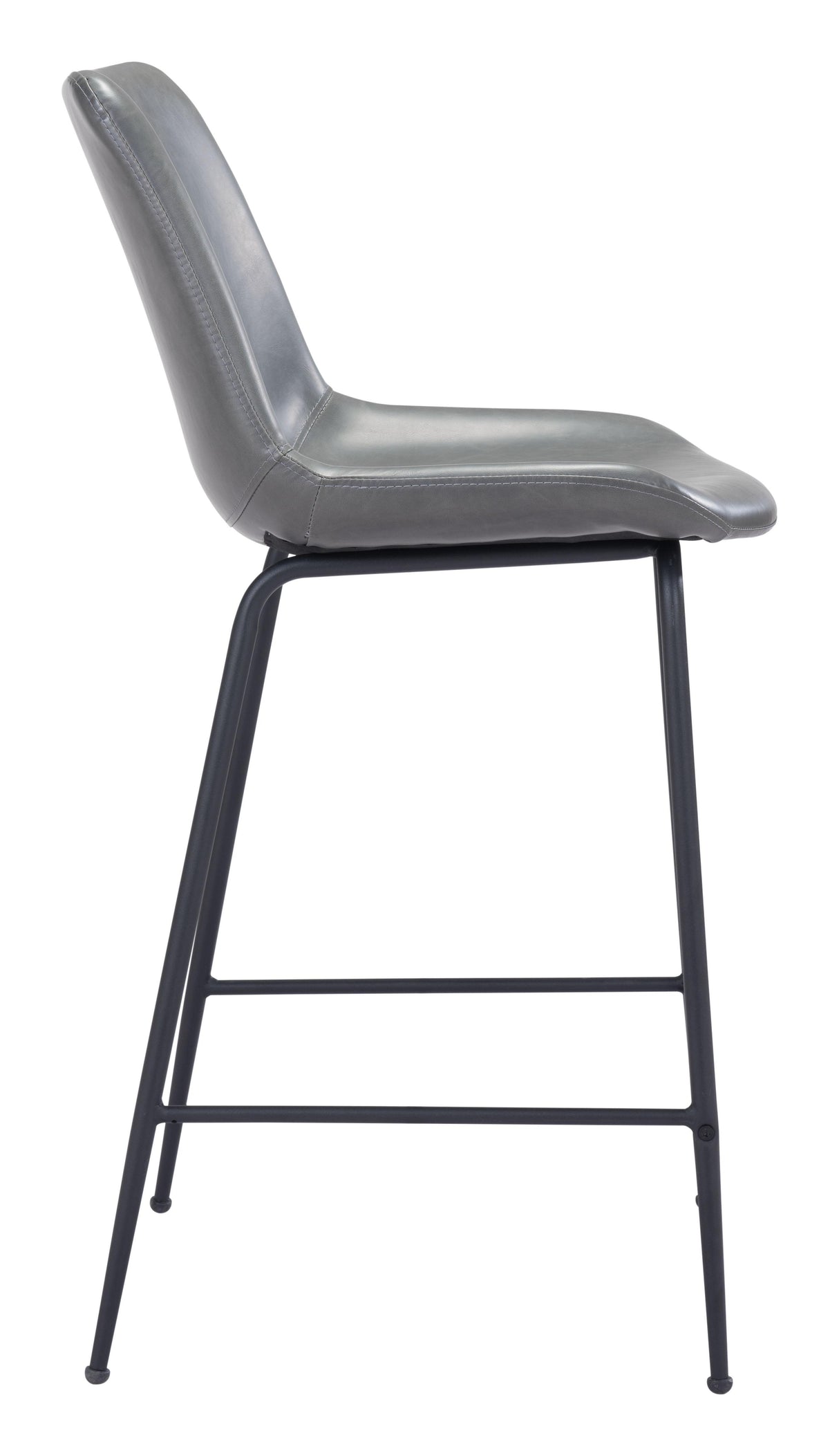 ZUO Byron Counter Stool Gray