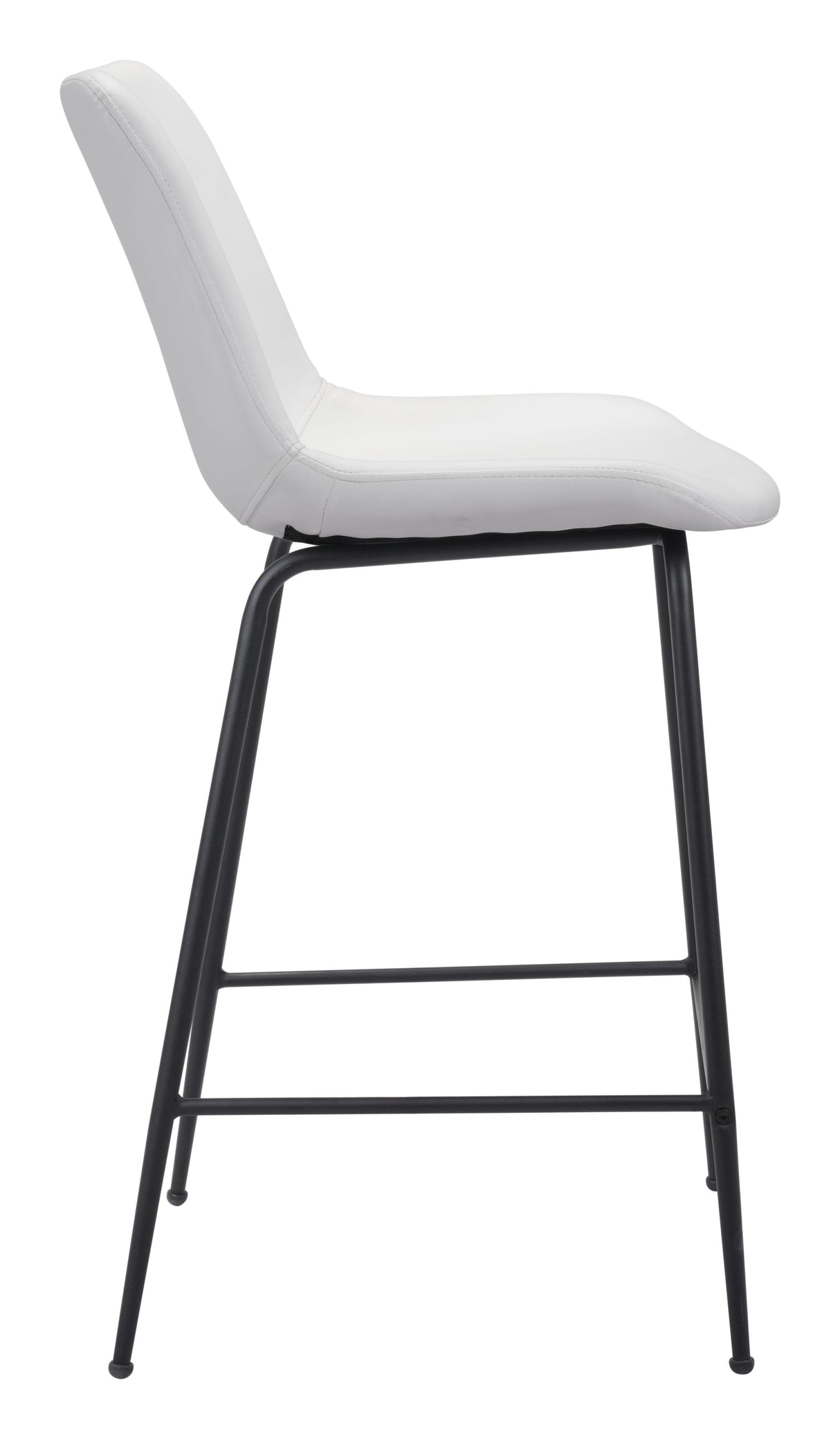 ZUO Byron Counter Stool White