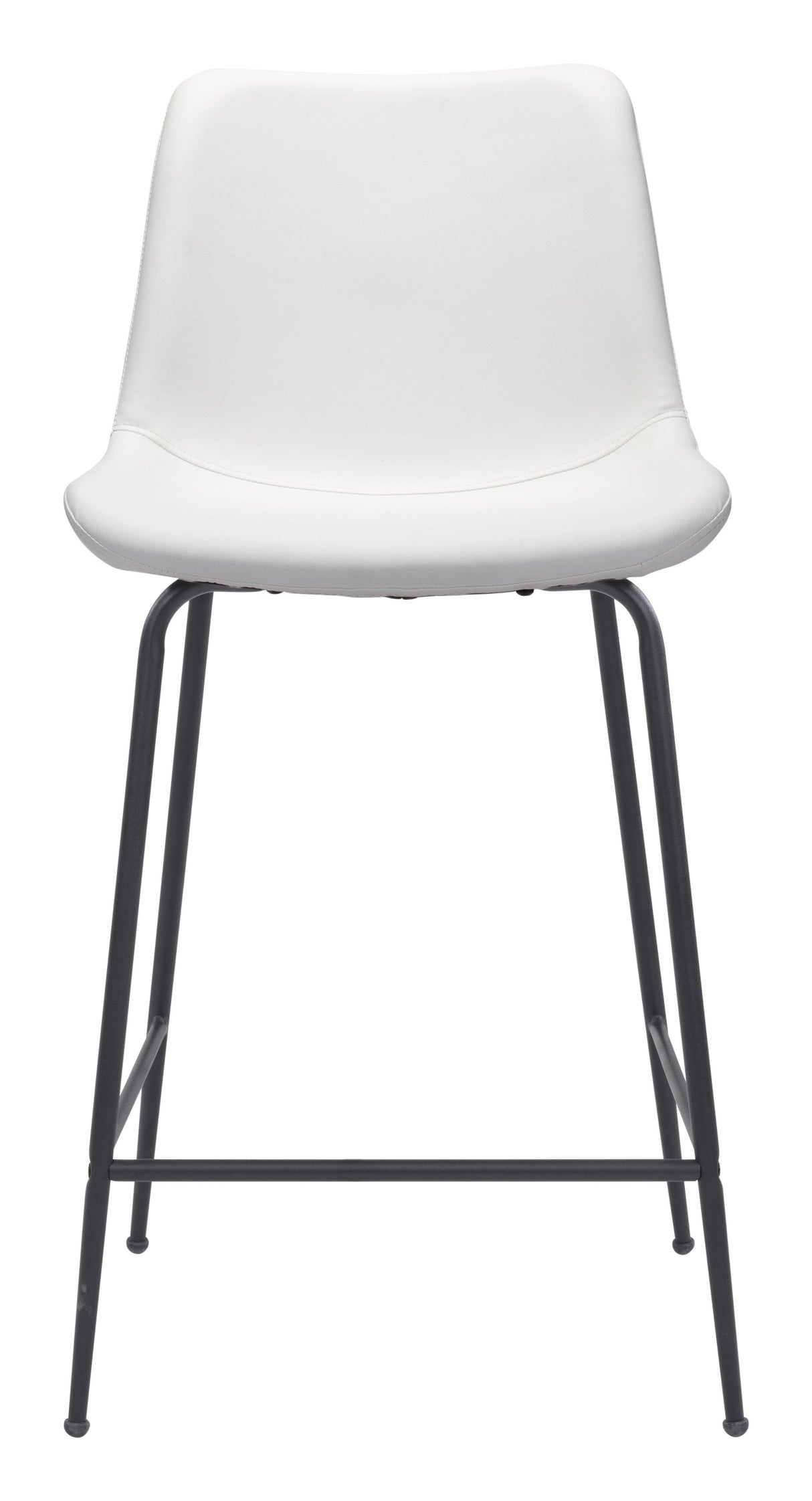 ZUO Byron Counter Stool White