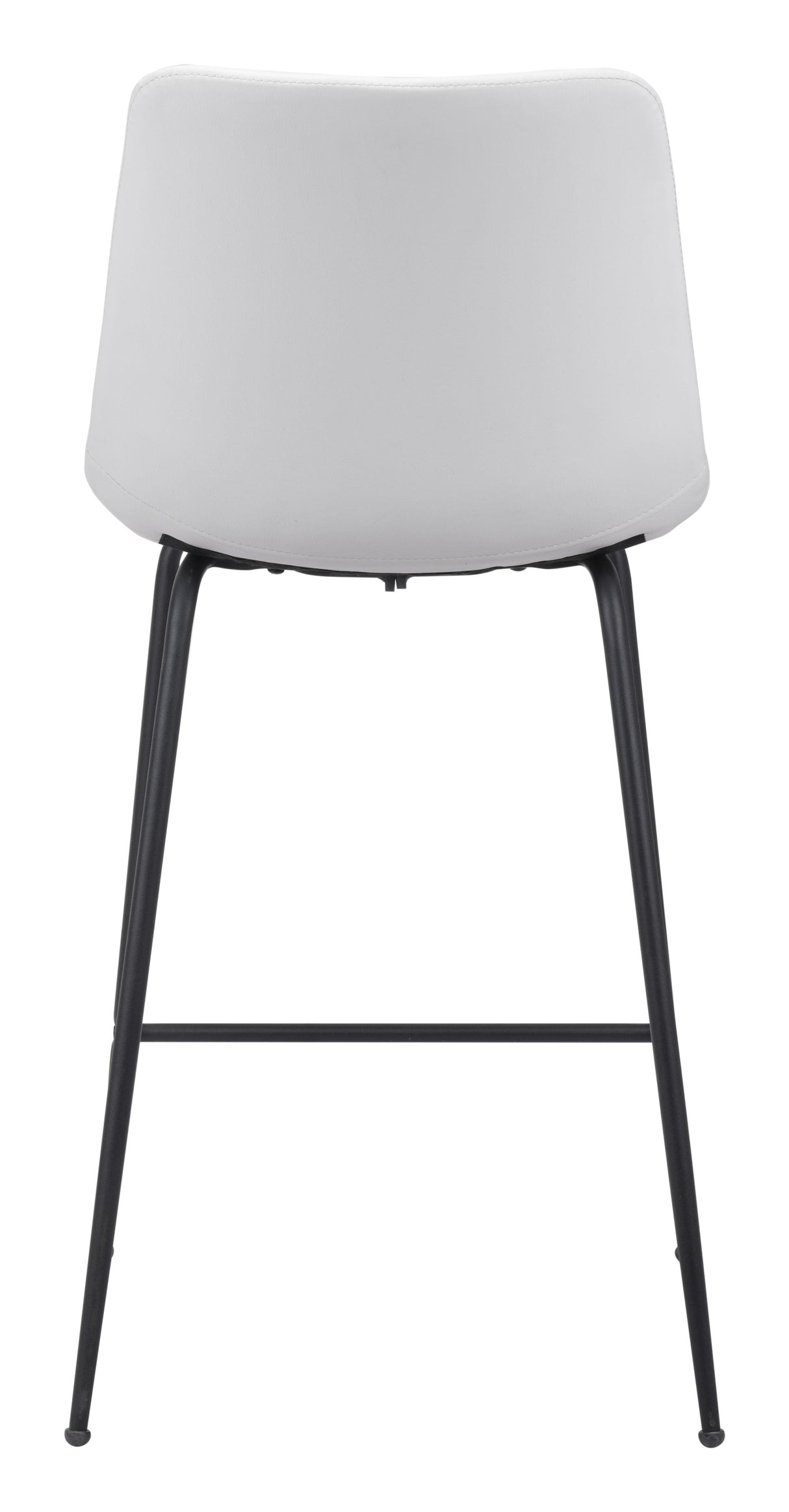 ZUO Byron Counter Stool White