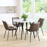 ZUO Byron Dining Chair (Set of 2) Brown
