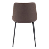 ZUO Byron Dining Chair (Set of 2) Brown